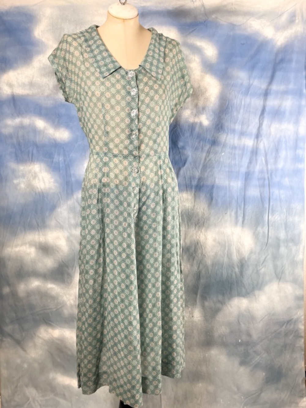 1940s handmade house dress/day dress